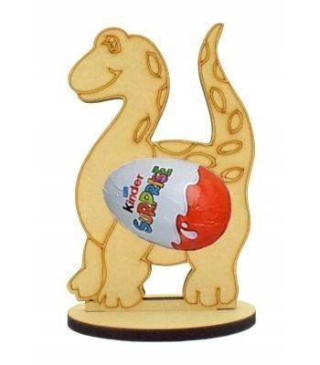 6mm Dinosaur Kinder Egg Holder on a Oval Stand
